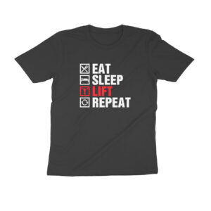 GYM Collection - Eat Sleep Lift Repeat Tee