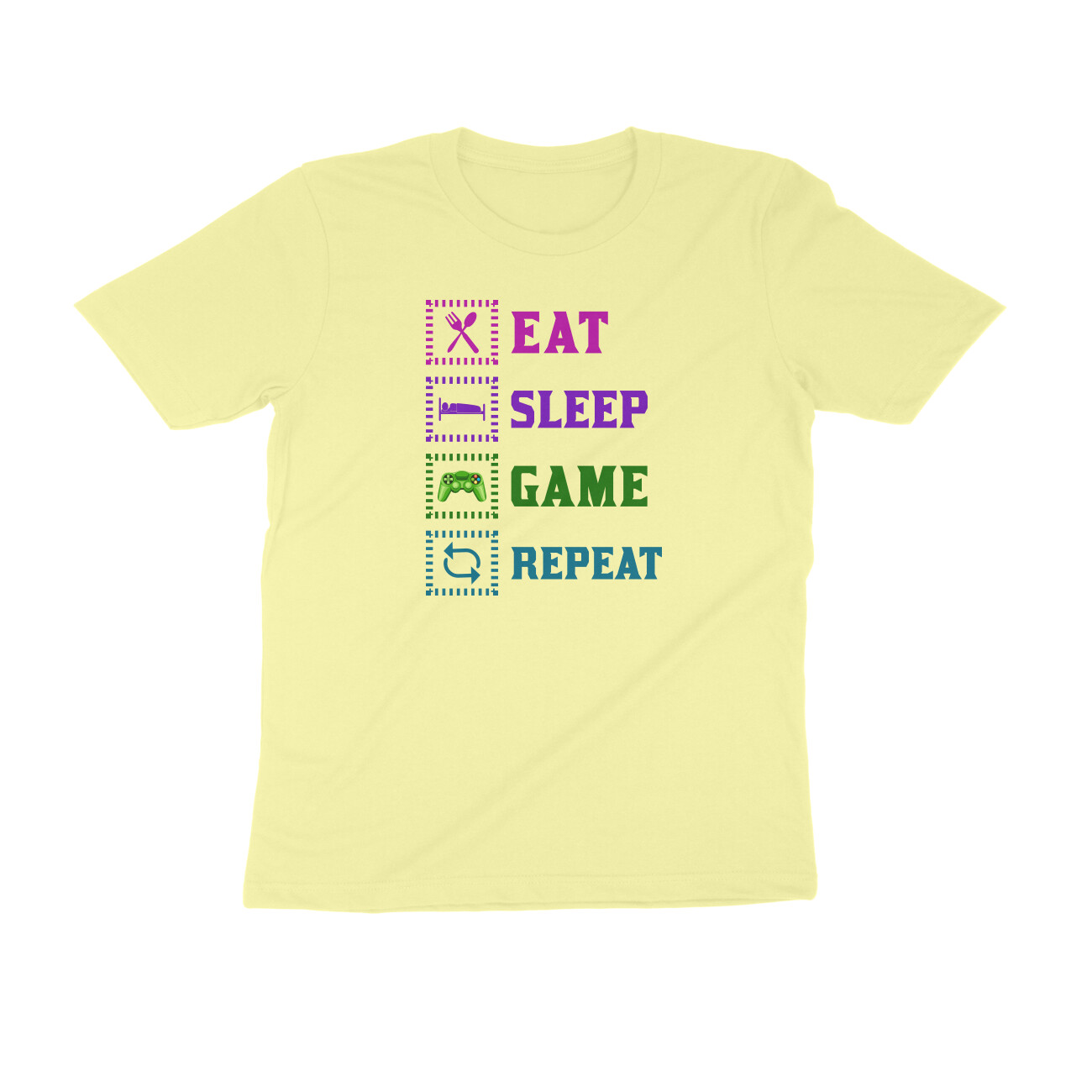 Gamer Edition – Eat Sleep Game Tee - Image 2